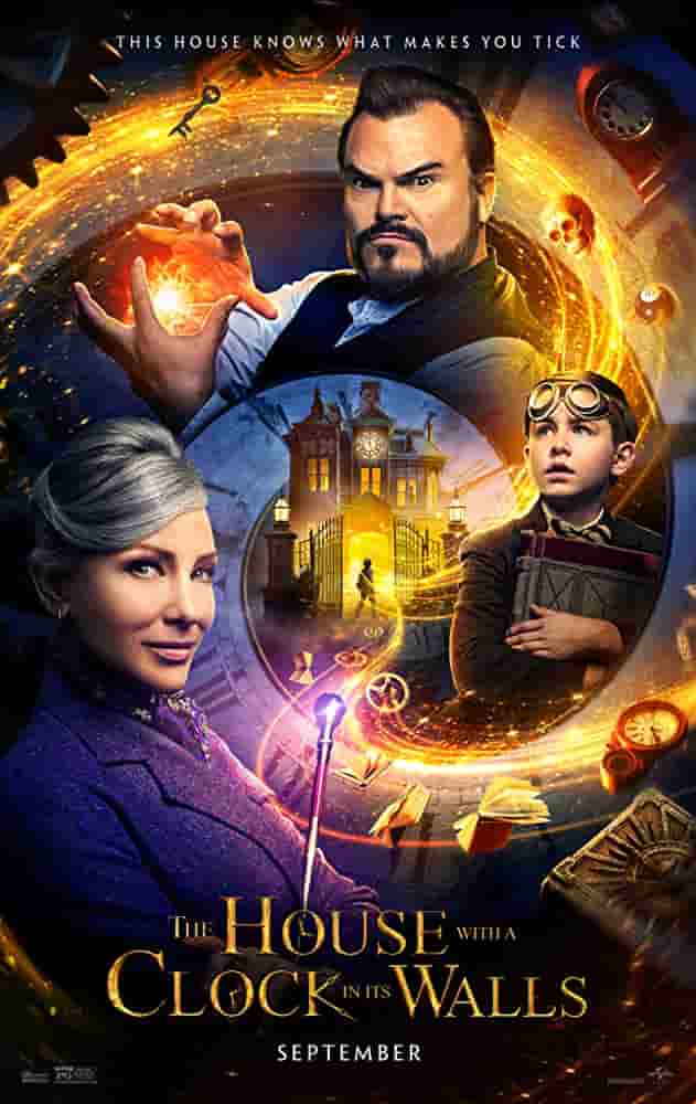 دانلود فیلم خانه ای با ساعتی درون دیوارهایش دوبله فارسی The House with a Clock in Its Walls 2018